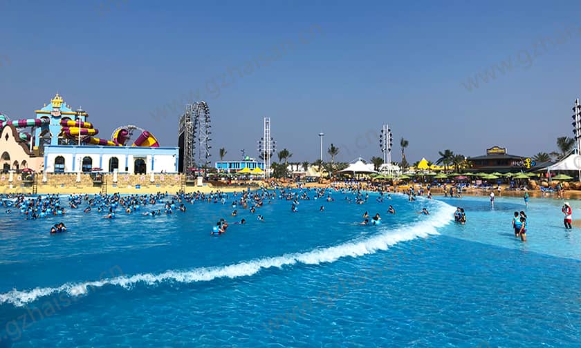 浙江宁波阿拉的海水上乐园