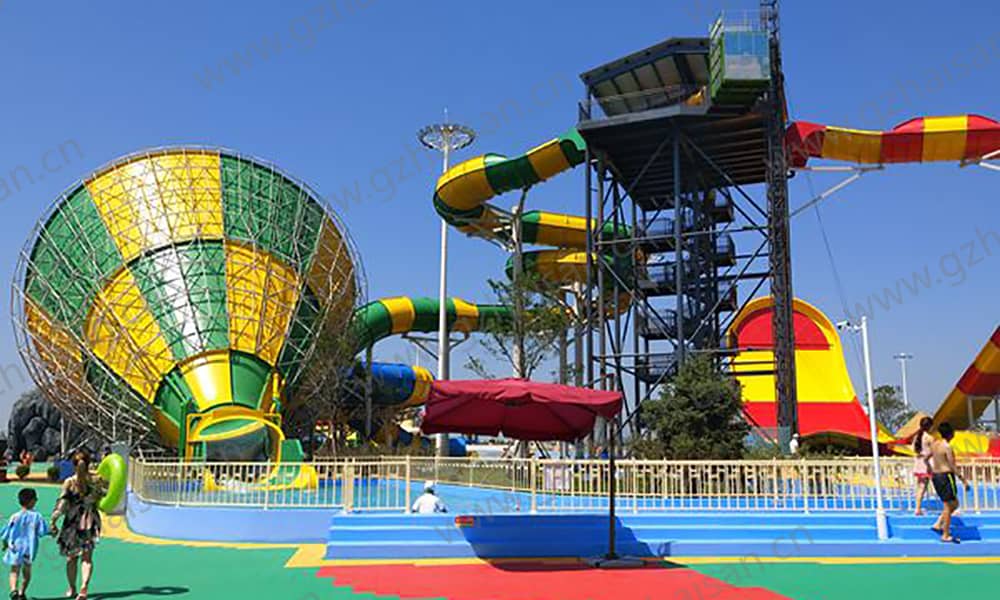 黑龙江哈尔滨美丽岛大喇叭、冲天回旋