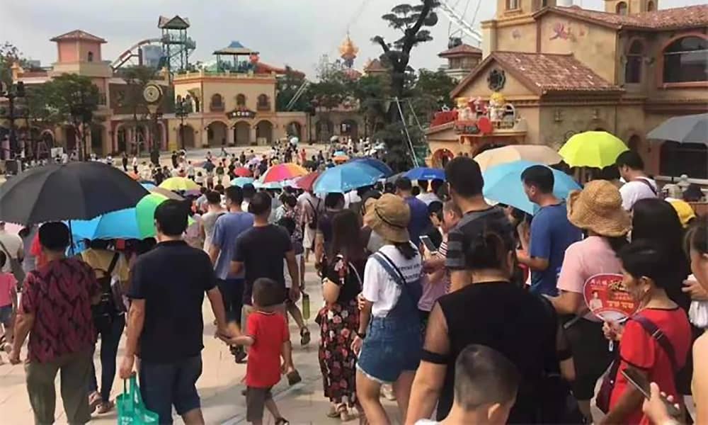 jinnianhui今年会游乐参与打造的欢乐海岸PLUS三天迎客超16万人！