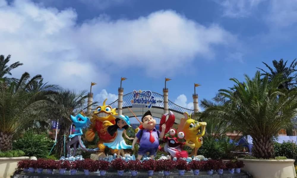 宁波大目湾阿拉的海水上乐园6月23日正式开放！