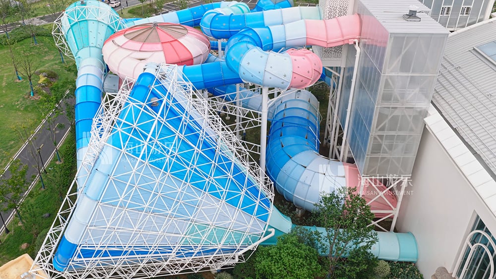 打破季节边界，定义全季狂欢｜超级魔法时空组合滑道，引领水乐园新纪元